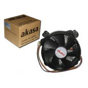 Cooler Akasa Socket Intel LGA775 2000 RPM, Nivel de Ruido 24.81 dB(A), Fluxo de ar: 34.64 CFM, Ventilador 92 x