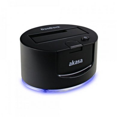 AK-IC008-BK Docking Station Akasa DuoDock