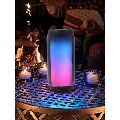 AL-8555 Altomex Caixa de Som Portátil Bluetooth RGB 20W RMS