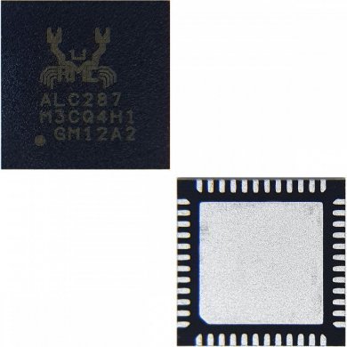 ALC287 Ci Audio Codec ALC287-CG Realtek SMD QFN-48