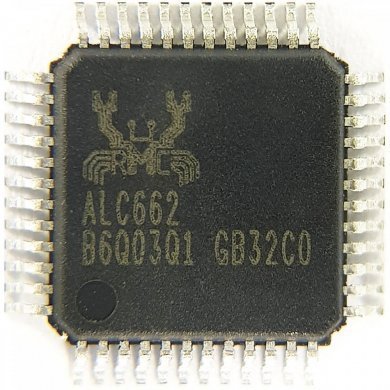 CI ALC662 driver de áudio LQFP48 SMD (Kit 5x und)