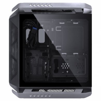 ALPTRGB2FCV PCYES Gabinete Gamer Cubo Alpha Preto