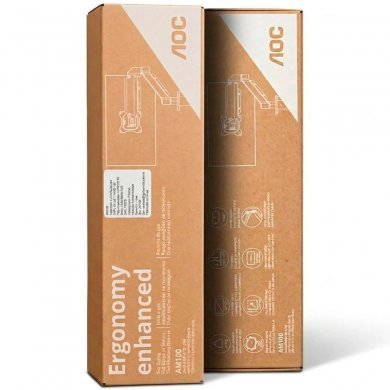 AM100 AOC Suporte de mesa para monitor 15-32 pol. até 9kg preto