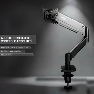 AM100 AOC Suporte de mesa para monitor 15-32 pol. até 9kg preto
