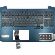 AM1JM000500 Carcaça palmrest Lenovo Ideapad Gaming 3i acompanha teclado retroiluminado | Carcaça palmrest Lenovo Ideapad Gaming 3i acompanha teclado retroiluminado Carcaça palmrest Lenovo Ideapad Gaming 3i acompanha teclado retroiluminado