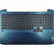 AM1JM000500 Carcaça palmrest Lenovo Ideapad Gaming 3i acompanha teclado retroiluminado e touchpad | Carcaça palmrest Lenovo Ideapad Gaming 3i acompanha teclado retroiluminado e touchpad Carcaça palmrest Lenovo Ideapad Gaming 3i acompanha teclado retroiluminado e touchpad