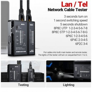 AM5688 AMPCOM KIT INSTALADOR DE REDE PROFESSIONAL