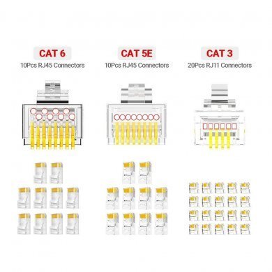 AM5688 AMPCOM KIT INSTALADOR DE REDE PROFESSIONAL