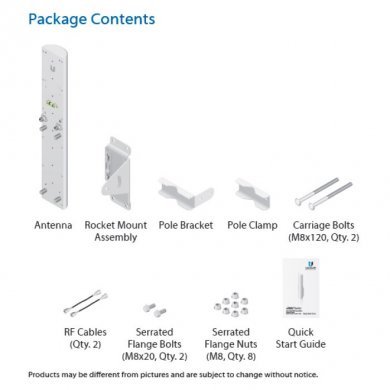 AM-5G16 UBIQUITI AIRMAX BASESTATION 16DBI 120 5G
