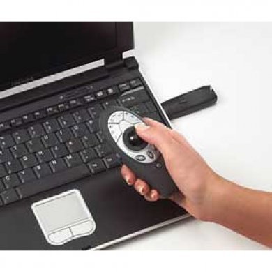 Apresentador Multimídia Wireless Targus AMP01US 2.4GHz com Track