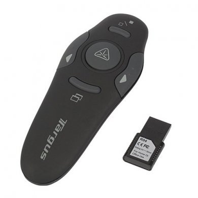 AMP03US Apresentador Multimídia Wireless Targus AMP03US USB 2.4GHz com A