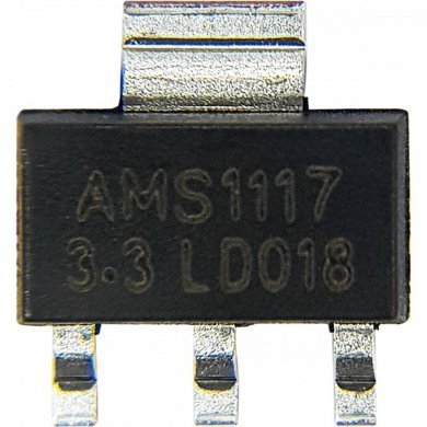 10x Regulador de Tensão AMS1117-3.3V 1A SOT-223
