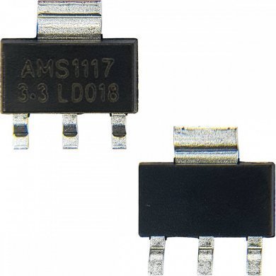10x Regulador de Tensão AMS1117-3.3V 1A SOT-223