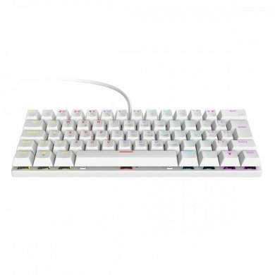 Vinik teclado mecânico Anihi White 60% switch red