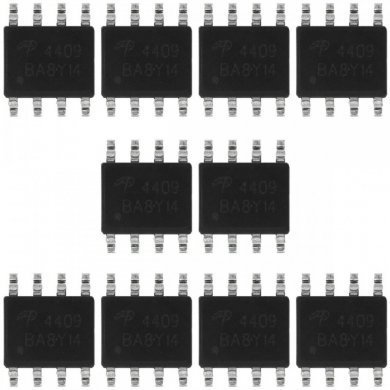 AO4409 Transistor Mosfet 30V 15A P-Channel SOP8 (Kit 10x)