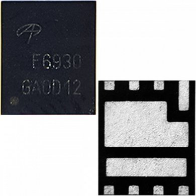 Mosfet E6930 duplo NCH 30V 22A 85A QFN8