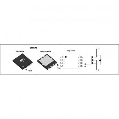 AON6354 Transistor Mosfet N-CH 30V 83A (Kit 5x unidades)