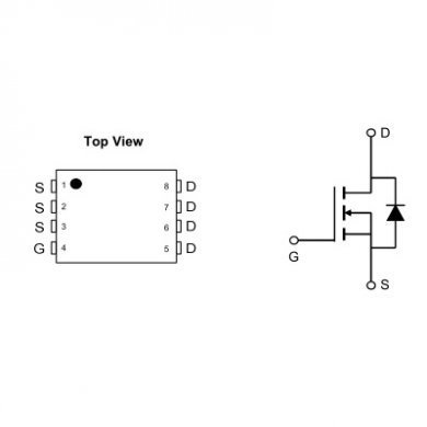 Mosfet N-Channel 30V 50A DFN5x6