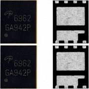 Mosfet 6962 duplo NCH 30V 50A 85A QFN8 (Kit 2x) Kit com 2 unidades