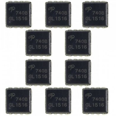 AON7408 Transistor Mosfet NC 30V 18A QFN8 (Kit 10x)