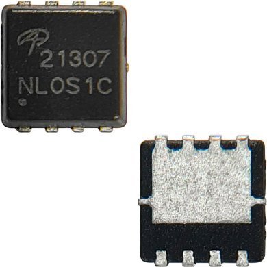 AONR21307 10x Mosfet 21307 30V 24A P-Channel DFN 3x3 EP