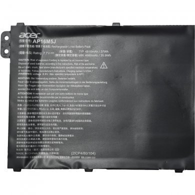 AP16M5J Bateria original 7.7V 4810mAh 37Wh para Acer Aspire