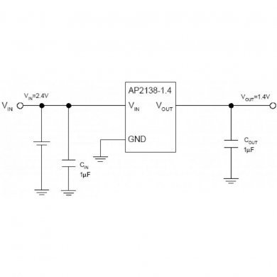 CI JD1S4 GG2 LDO 1.5V 250mA SMD (Kit 5x)