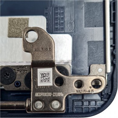 Tampa cover da tela Lenovo Ideapad 1i 14 azul