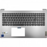 Palmrest Lenovo Ideapad 1 15ALC7 15IJL7 com detalhe acompanha teclado e botão power