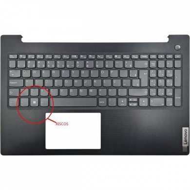 AP2ES000310-STP-R Carcaça Palmrest original Lenovo V15 G3 com risco