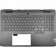 Carcaça palmrest Lenovo LOQ 15APH8 15IRH8 com bolha acompanha teclado retroiluminado e botão power