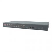 APC Chaveador KVM 16 Portas Multiplataforma Suporte Multi-plataforma (PS/2, USB, SUN) Ocupa 1U de espaço em ra