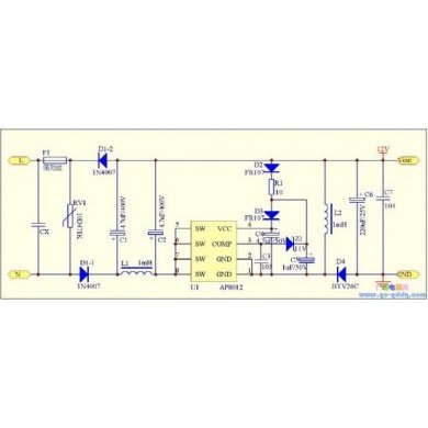 IC PWM Controller 85v-265v DIP-8 13W