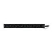 Regua de tomadas PDU para Rack APC 1U 30A 208V