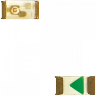 APT1608SGC-KIT100 Led verde SMD 0603 2.2V 20mA (kit 100 unidades)