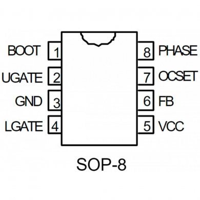 CI APW7120 PWM SOP8 SMD