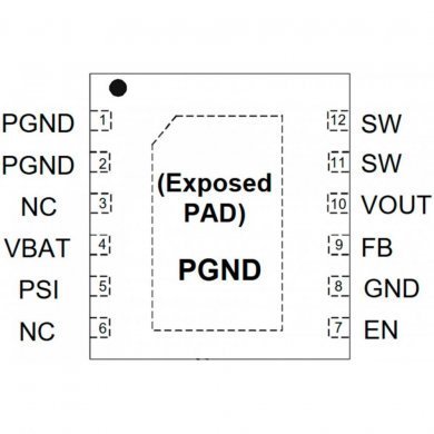 APW7277CQBI CI W7277 PWM 5V 5A 1.2MHz TQFN12 SMD