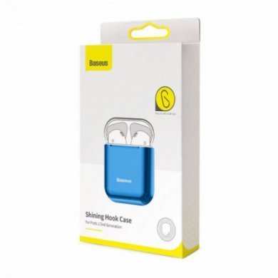 ARAPPOD-A03 Baseus case para Airpods 1/2 Shining Hook azul