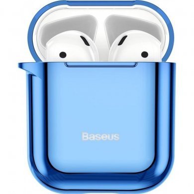 ARAPPOD-A03 Baseus case para Airpods 1/2 Shining Hook azul