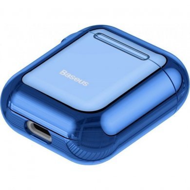 ARAPPOD-A03 Baseus case para Airpods 1/2 Shining Hook azul