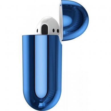 ARAPPOD-A03 Baseus case para Airpods 1/2 Shining Hook azul