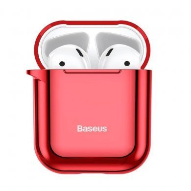 Baseus case para Airpods 1/2 Shining Hook vermelho