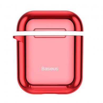 Baseus case para Airpods 1/2 Shining Hook vermelho