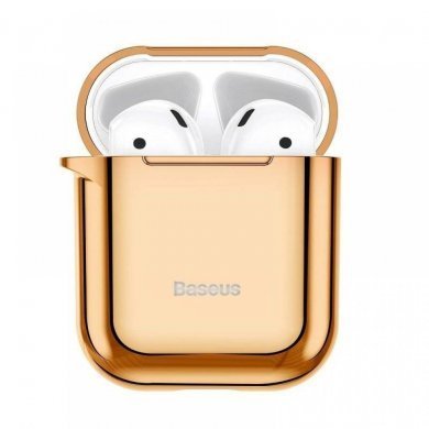 ARAPPOD-A0V Baseus case para Airpods 1/2 Shining Hook dourada