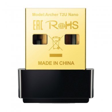 TP-LINK adaptador AC600 USB 2.0 ARCHER T2U Nano