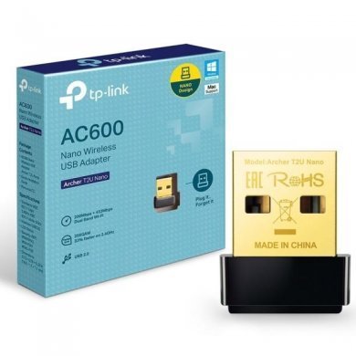 ARCHER-T2U TP-LINK adaptador AC600 USB 2.0 ARCHER T2U Nano