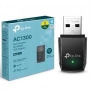 TPLink adaptador Archer T3U AC1300 dualband até 867Mbps na banda de 5GHz e 400Mbps na banda de 2.4GHz