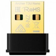 ARCHER-T3U-NANO TPLink adaptador Archer T3U Nano AC1300 dualband até 867Mbps na banda de 5GHz e 400Mbps na banda de 2.4GHz | TPLink adaptador Archer T3U Nano AC1300 dualband até 867Mbps na banda de 5GHz e 400Mbps na banda de 2.4GHz TPLink adaptador Archer T3U Nano AC1300 dualband até 867Mbps na banda de 5GHz e 400Mbps na banda de 2.4GHz