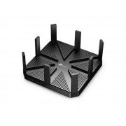 Tp-Link Roteador Wireless Gigabit Tri-Band 8 Antenas Externas de Alta Performance, Processador Dual-Core 1.4GH