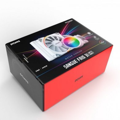 PCYES Watercooler Sangue Frio 3 ARGB White Ghost 120mm